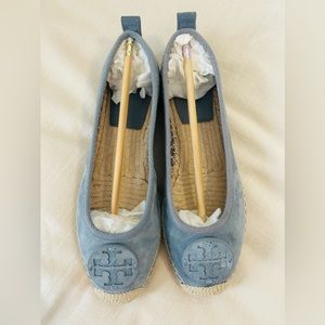 Tory Burch Minnie Espadrilles Size 7.5  New Without Box